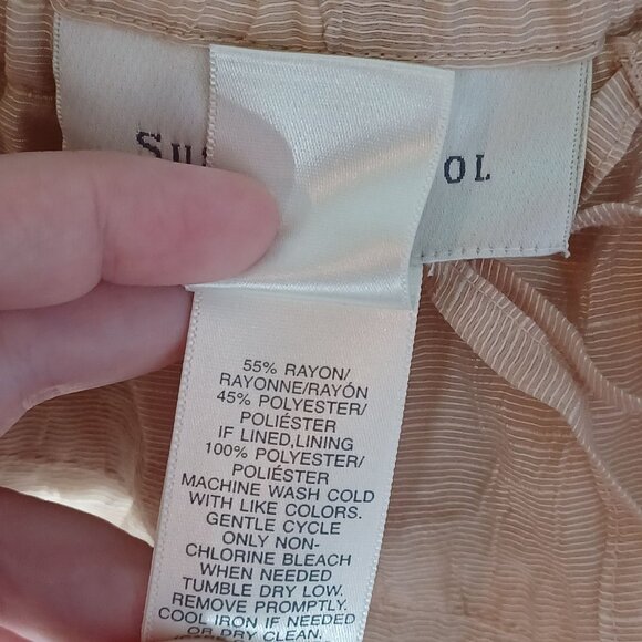 Susan Bristol Maxi Skirt Women Small Cream Tiered Cottagecore Festival Fairycore - Picture 6 of 8